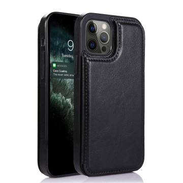 Back Flip Leather Wallet Cover Case for iPhone 13 Pro Max