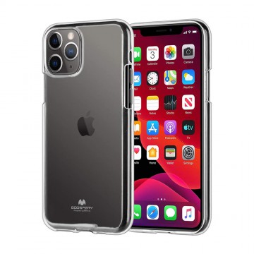 Mercury Transparent Jelly Case Cover for iPhone 11