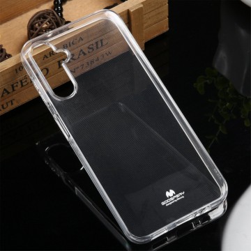 Mercury Transparent Jelly Case Cover for Samsung Galaxy A05s
