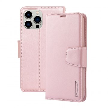 iPhone 15 Pro Max Hanman PU Flip Leather Wallet Case