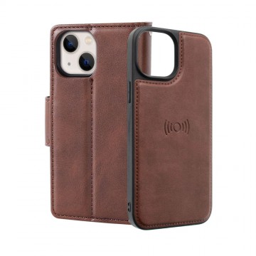 Hanman 2 in 1 Detachable Magnetic Flip Leather Wallet Cover Case for iPhone 12 / 12 Pro