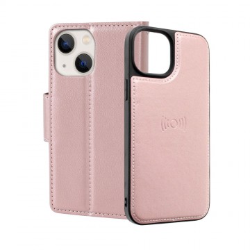 Hanman 2 in 1 Detachable Flip Leather Wallet Case With Magnetic Ring for iPhone 13 / 14
