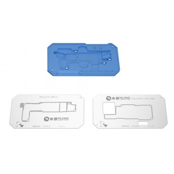 Mijing Z20 PRO Motherboard Layered Middle Frame Reballing Platform With Stencil for iPhone 14 / 14 Plus / 14 Pro / 14 Pro Max