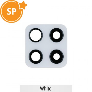 Rear Camera Lens Glass Only for Samsung Galaxy A42 5G A426B GH64-08249B (Service Pack)-White