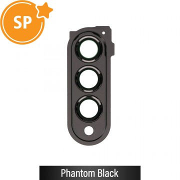 Rear Camera Cover / Frame (Without Camera Lens Glass) for Samsung Galaxy Z Fold3 5G F926B GH98-46827A (Service Pack)-Phantom Black