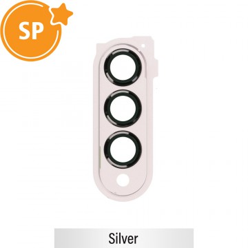 Rear Camera Cover / Frame (Without Camera Lens Glass) for Samsung Galaxy Z Fold3 5G F926B GH98-46827C (Service Pack)-Phantom Silver