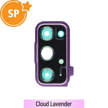 Rear Camera Lens Back Glass Cover for Samsung Galaxy S20 FE G780F / G781B GH98-46057C (Service Pack)-Cloud Lavender