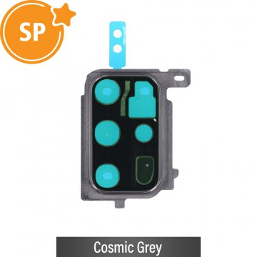 Rear Camera Lens Back Glass Cover for Samsung Galaxy S20 Plus G985F / G986B GH98-45004E (Service Pack)-Cosmic Grey