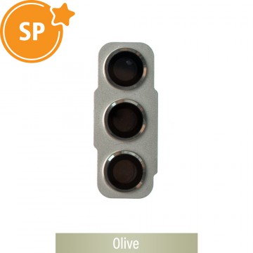 Rear Camera Lens Back Glass Cover for Samsung Galaxy S21 FE 5G G990B GH98-46772C (Service Pack)-Olive