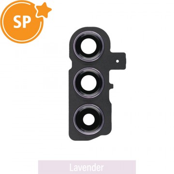 Rear Camera Lens Back Glass Cover for Samsung Galaxy S23 5G S911B GH82-30486D (Service Pack)-Lavender