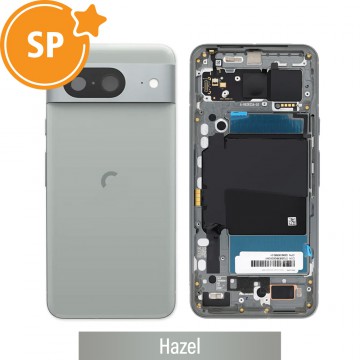 Rear Housing for Google Pixel 8 G949-00564-01 (Service Pack)-Hazel