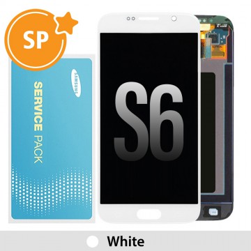 Samsung Galaxy S6 G920F OLED Screen Replacement Digitizer GH97-17260B (Service Pack)-White