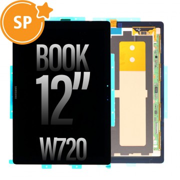 Samsung Galaxy Book 12.0" W720 OLED Screen Replacement GH97-20448A (Service Pack)-Black