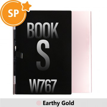 Samsung Galaxy Book S (Qualcomm) W767 OLED Screen Replacement GH82-21278A (Service Pack)-Earthy Gold