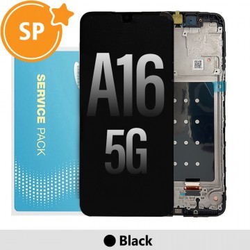 Samsung Galaxy A16 5G A166P OLED Screen Replacement Digitizer GH81-27015A (Service Pack)-Black