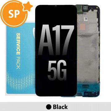 Samsung Galaxy A17 5G A176B OLED Screen Replacement Digitizer GH82-38045A (Service Pack)-Black 