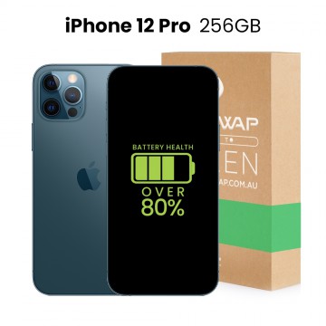 Apple Used Fully Functional iPhone 12 Pro 256GB Over 80% Battery Health - Grade B+ (Excellent)
