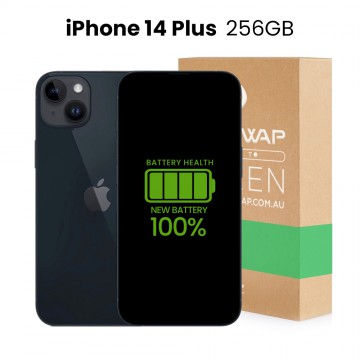 Apple Used Fully Functional iPhone 14 Plus 256GB 100% New Battery - Grade C (Acceptable)