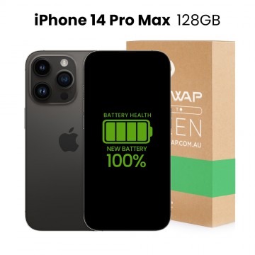 Apple Used Fully Functional iPhone 14 Pro Max 128GB 100% New Battery - Grade B (Good)