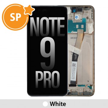 Xiaomi Redmi Note 9 Pro LCD Screen Digitizer 560002J6B200 (Service Pack)-White