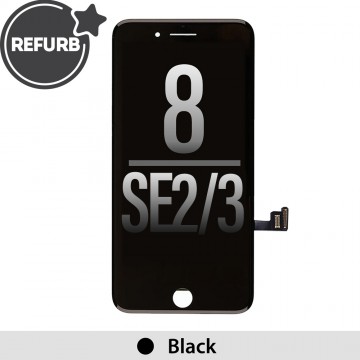 REFURB LCD Assembly for iPhone 8 / SE (2020) / SE (2022) Screen Replacement-Black