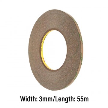 3M High Performance Clear Double Sided Adhesive Transfer Tape 3mm
