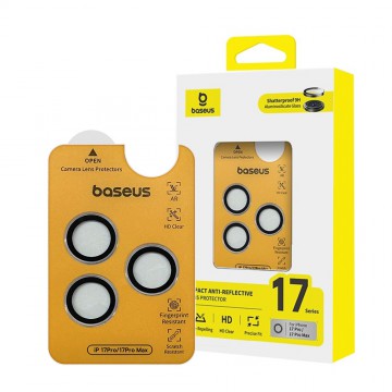 Baseus iPhone 17 Pro / 17 Pro Max Corning Series AR Anti-Reflective HD Lens Screen Protector 