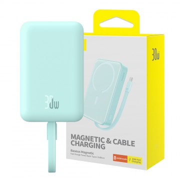 Baseus Magnetic Mini Wireless Fast Charge Power Bank Type-C Edition 10000mAh 30W