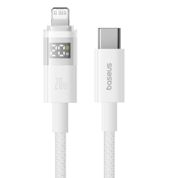 Baseus Display 2 Fast Charging Data Cable USB-C to iP 20W 1M