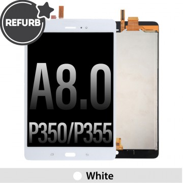 REFURB LCD Assembly Replacement for Samsung Galaxy Tab A 8.0'' & S Pen (2015) P350 P355-White