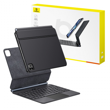 Baseus Brilliance Series 2 Original Keyboard Case for iPad Pro 11" (2018 / 2020 / 2021 / 2022) / iPad Air 4 / Air 5 / Air 6-Cluster Black
