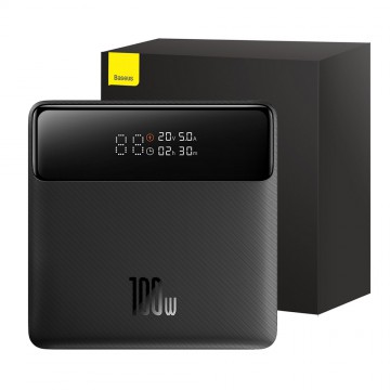 Baseus Blade Power Digital Display Fast Charging Power Bank HD Edition 20000mAh 100W PPBL000301-Black 