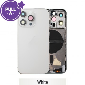 Rear Housing for iPhone 13 Pro (PULL-A)-White