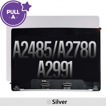 Complete LCD Display Assembly for MacBook Pro 16" A2485 (2021) / A2780 (2023) / A2991 (2023) -Silver (PULL-A)