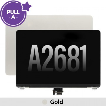 Complete LCD Display Assembly for MacBook Air M2 13.6" A2681-Gold (PULL-A) 