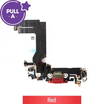 Charging Port for iPhone 13 mini (PULL-A)-Red