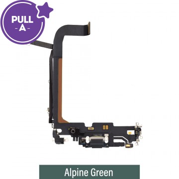 Charging Port for iPhone 13 Pro Max (PULL-A)-Alpine Green