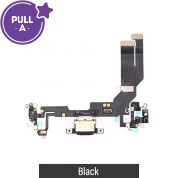 Charging Port for iPhone 16E (PULL-A)-Black