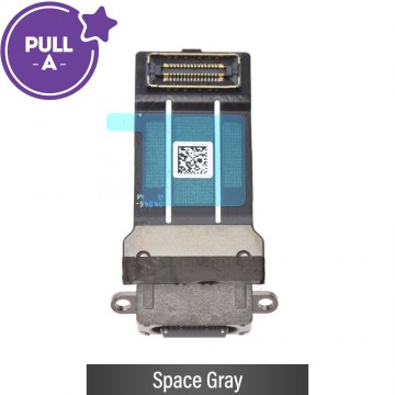 Charging Port with Flex Cable for iPad mini 7 -Space Gray (PULL-A)