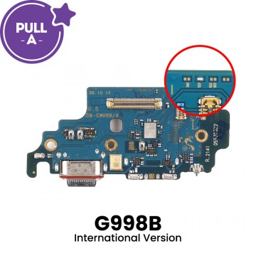 Charging Port Board for Samsung Galaxy S21 Ultra G998B (International Version) (PULL-A) 