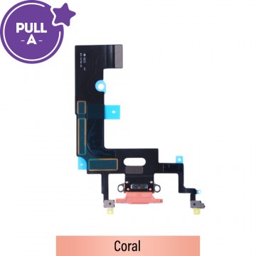 Charging Port for iPhone XR (PULL-A)-Coral