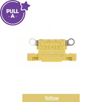 Charging Port Connector for iPhone 14 / 14 Plus-Yellow (PULL-A)