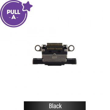 Charging Port Connector for iPhone 15 / 15 Plus-Black (PULL-A)
