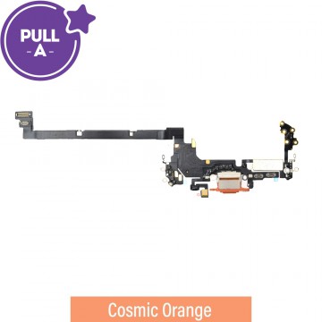 Charging Port for iPhone 17 Pro (US Version) (PULL-A)-Cosmic Orange