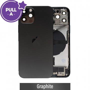 Rear Housing with Full Set Parts for iPhone 12 Pro-Graphite (PULL-A)