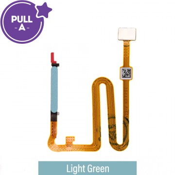 Fingerprint Reader with Flex Cable for Samsung Galaxy A16 5G A166P (PULL-A)-Light Green