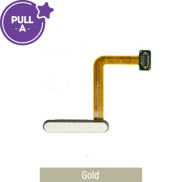 Fingerprint Reader with Flex Cable for Samsung Galaxy Z Flip4 5G F721B (PULL-A)-Gold