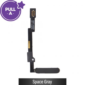 Home Button with Flex Cable for iPad mini 6 (PULL-A)-Space Gray
