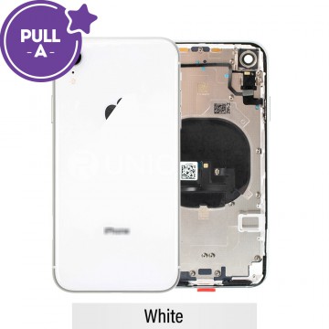 Rear Housing with Small Parts for iPhone XR (PULL-A)-White