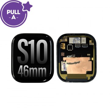 OLED and Digitizer Assembly for Apple Watch Series S10 (46mm) Screen Replacement (PULL-A) 